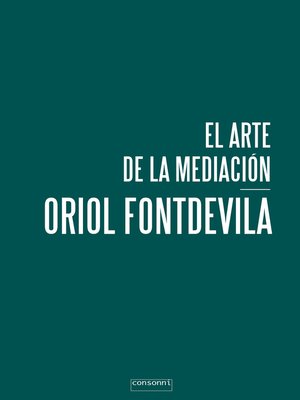 cover image of El arte de la mediación